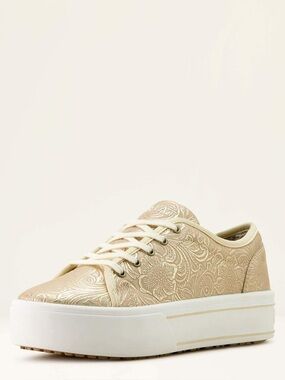 Ariat Skylar Sneaker Pearl Floral Embossed